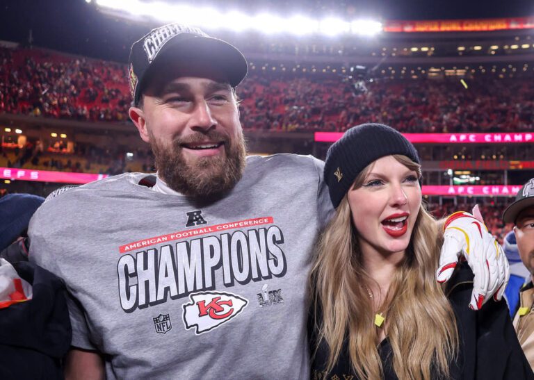 Taylor Swift and Travis Kelce