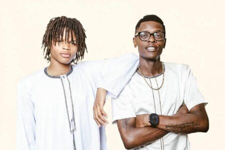 Abba Marcus Mayanja and Jose Chameleone