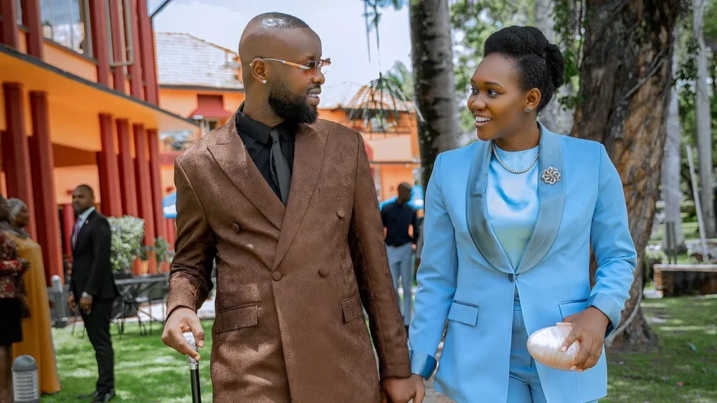 Eddy Kenzo and Phiona Nyamutoro