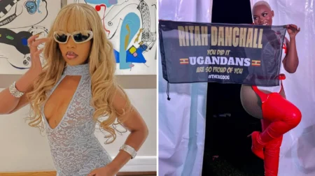 Sheilah Gashumba and Ritah Danchall