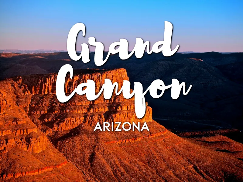 10 Must-Visit Destinations in the U.S. – Breathtaking Places You Can’t Miss! 1 Grand Canyon Arizona