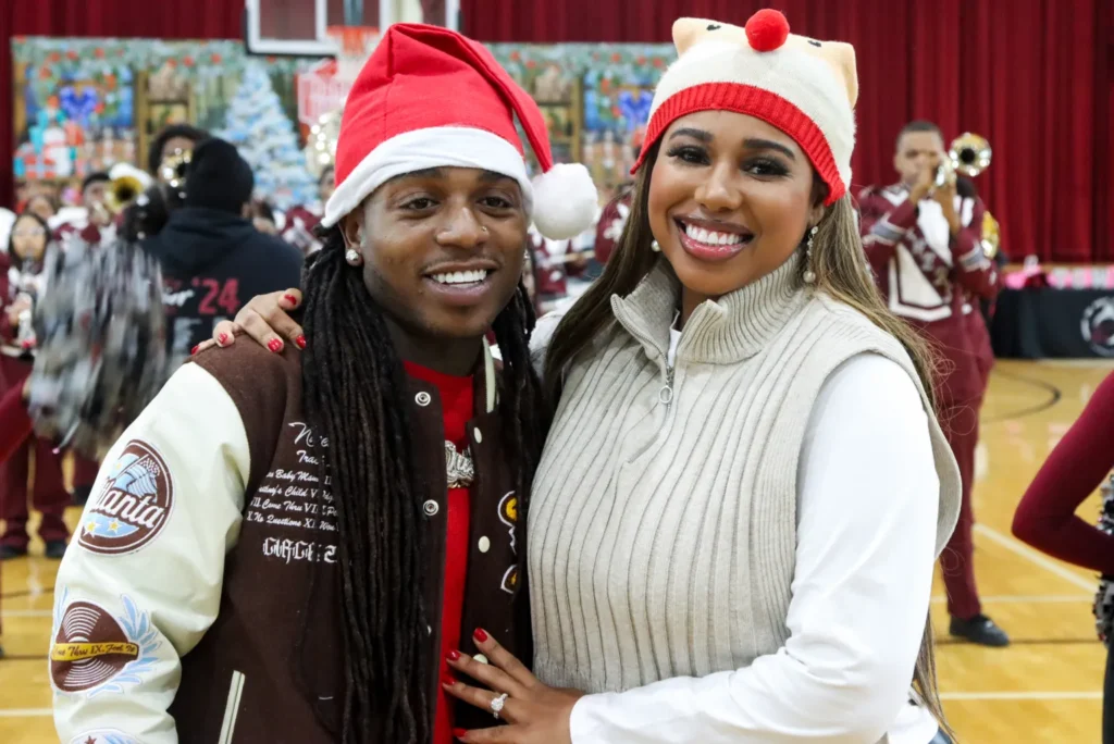 Jacquees and Deiondra Sanders