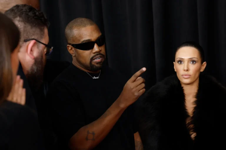 Kanye West and Bianca Censori