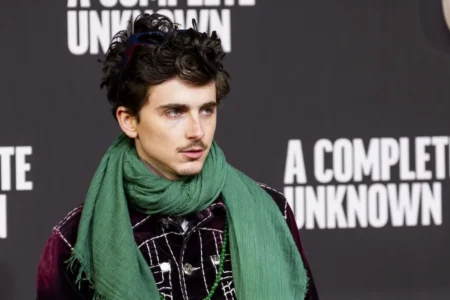 Timothée Chalamet and Kendrick Lamar Discuss Creativity Before Super Bowl LIX Timothee Chalamet