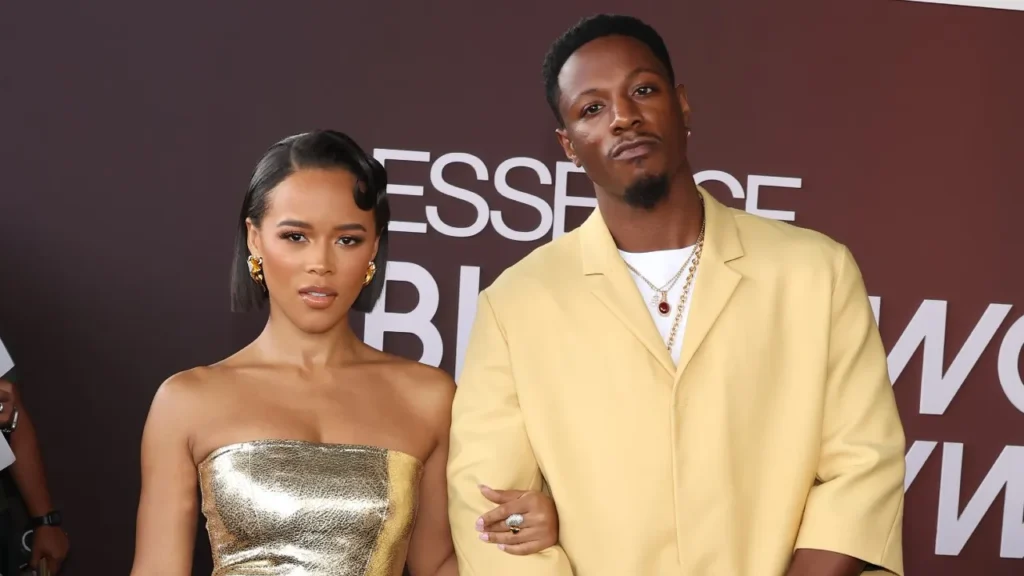 Serayah Sparks Pregnancy Rumors at Adore Me Fashion Show, Fans Wonder if She’s Expecting with Joey Bada$$ joey bada serayah birthday tribute