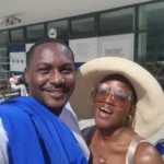 Brian Mulondo and wife