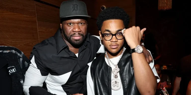 Curtis 50 Cent Jackson and Michael Rainey Jr