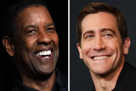 Denzel Washington and Jake Gyllenhaal