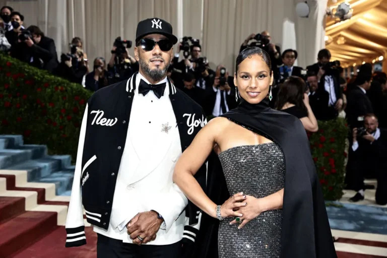 Swizz Beatz and Alicia Keys