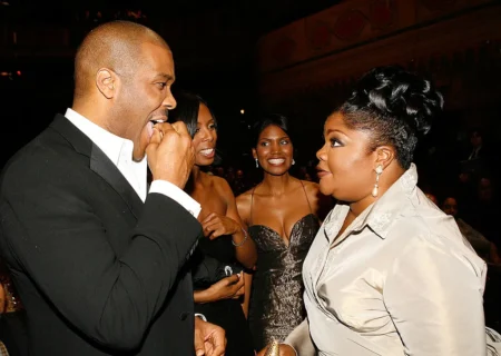 Tyler Perry L and comedian MoNique