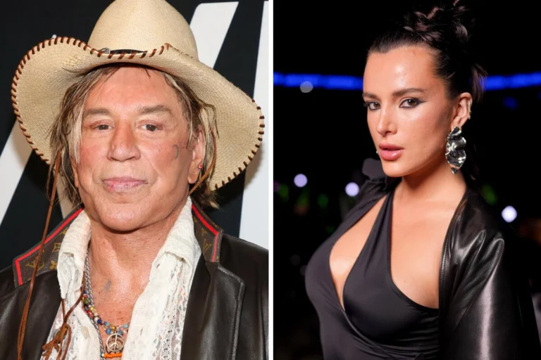 Bella Thorne Accuses Mickey Rourke