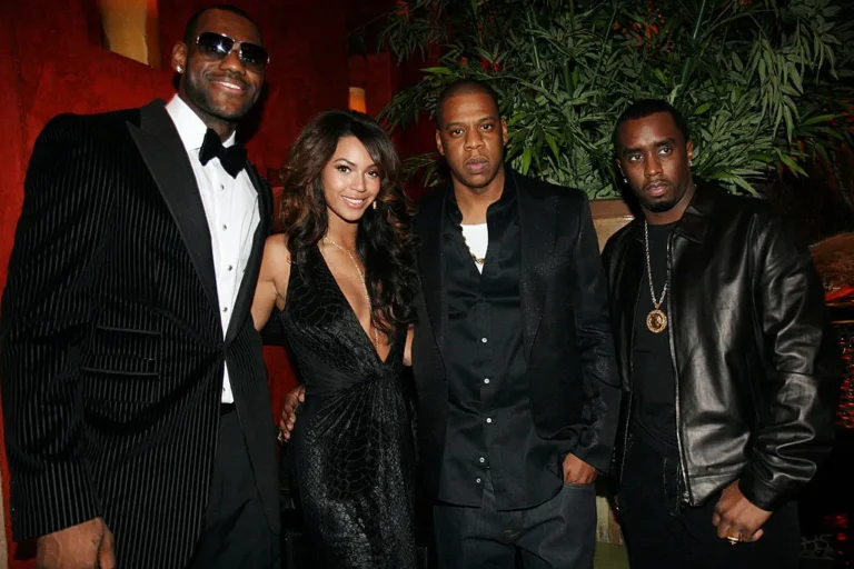 Lebron James Beyonce Jay Z and Sean P Diddy Combs