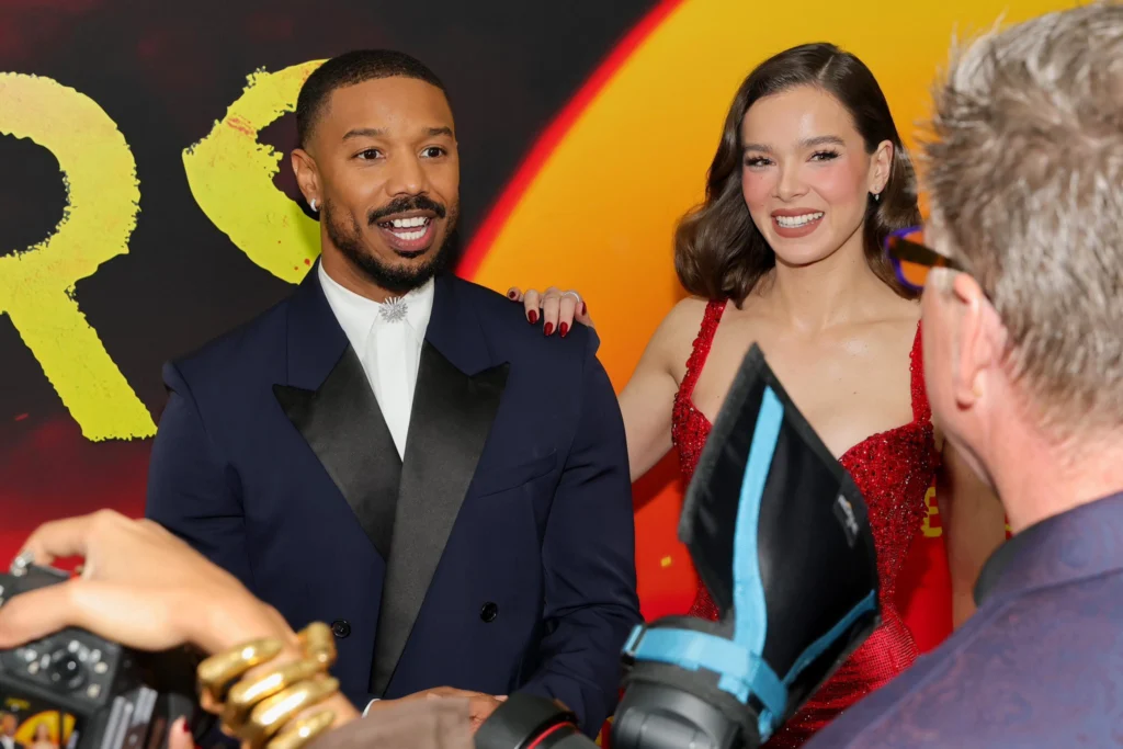 Michael B. Jordan and Hailee Steinfeld Stun at ‘Sinners’ Premiere: A Fiery Red Carpet Moment! Michael B. Jordan and Hailee