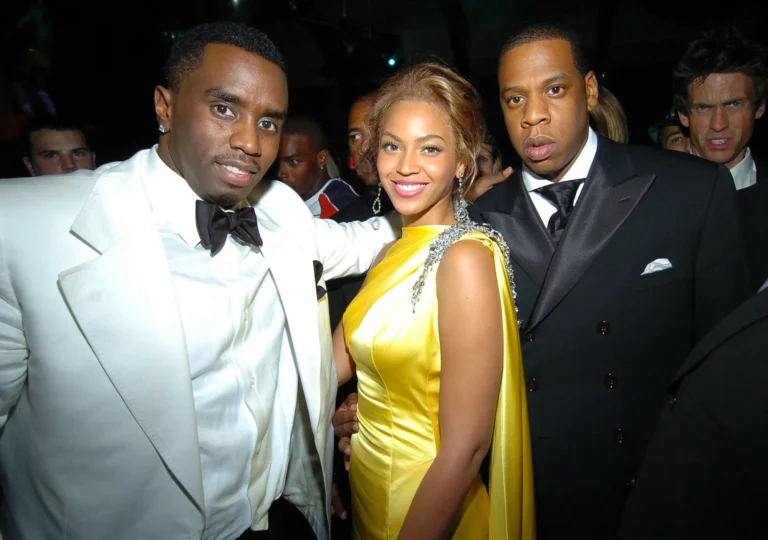 Sean P. Diddy Combs Beyonce and Jay Z