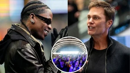 Tom Brady Caught Vibing Hard at Travis Scott