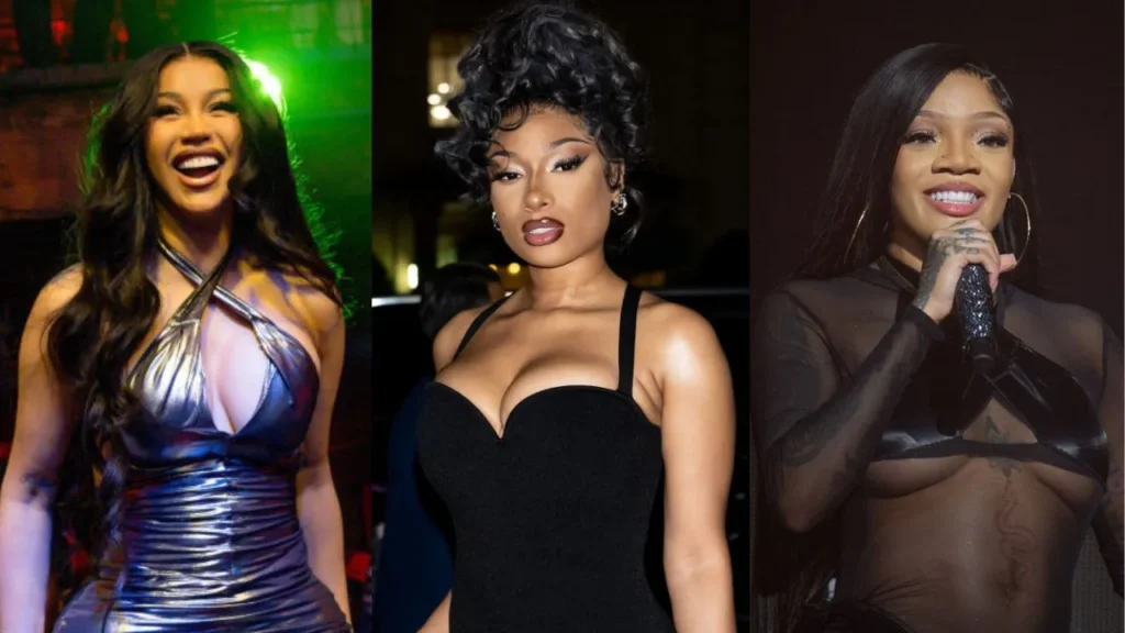 cardi b shows love to megan thee stallion glorilla