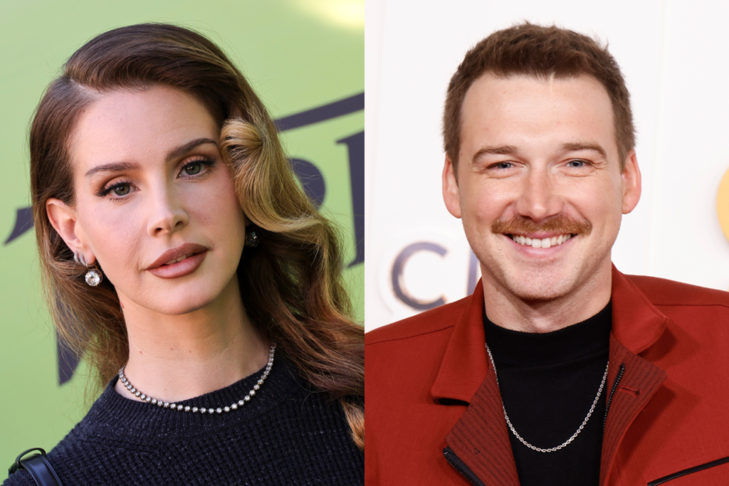 Lana Del Rey Confesses to Kissing Morgan Wallen, Throws Shade in New Song ‘57.5’ lana del rey morgan wallen kiss