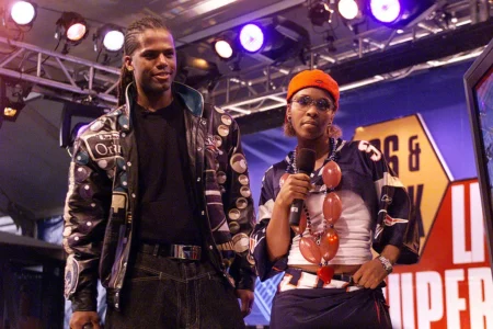 BET Celebrates 25 Years of 106 & Park with Star-Studded Reunion and Live Performances AJ left and Free co hosts of BETs 106 Park