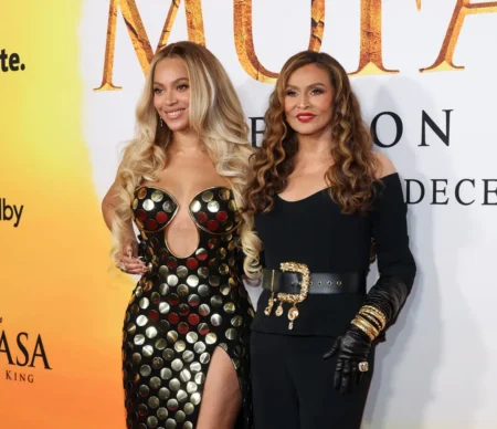Beyonce and Tina Knowles