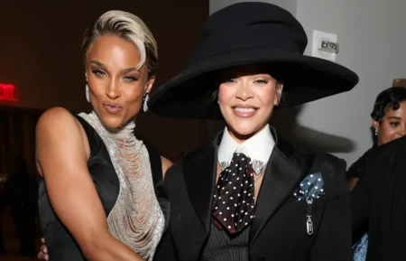 Ciara and Rihanna