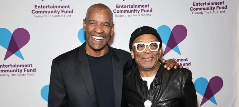 Denzel Washington and Spike Lee