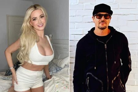 Holly Madison and boyfriend Zak Bagans