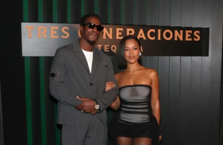 Joey Bada and Serayah 1