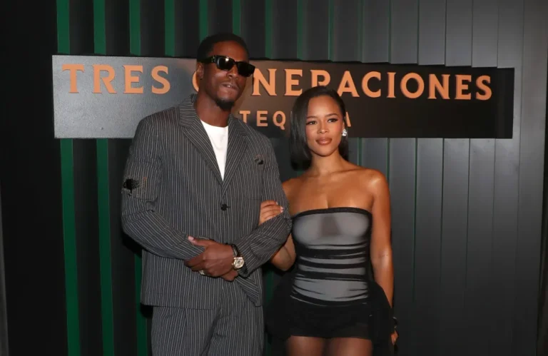 Joey Bada and Serayah 1