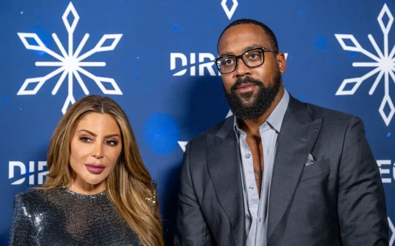 Larsa Pippen (L) and Marcus Jordan