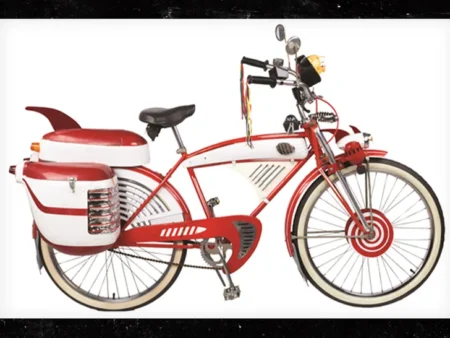 Pee Wee Hermans Iconic Bicycle f