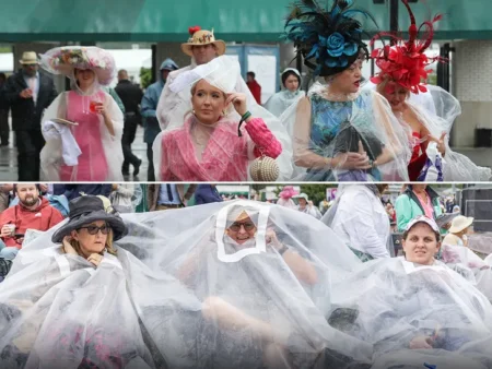 Rain or Shine the Kentucky Derby Goes On