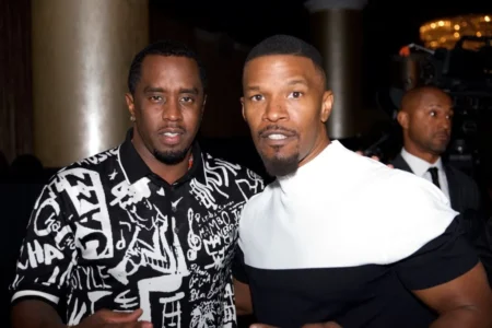 Sean Combs and Jamie Foxx