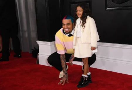 chris brown and his daughter royalty