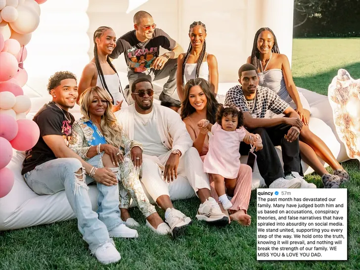 Diddy's Kids Stand by Him Amidst Trial, Will Show Support After Jury Selection Wraps 1 diddy family