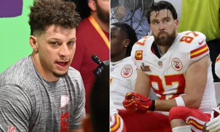 patrick mahomes speaks out on travis kelce