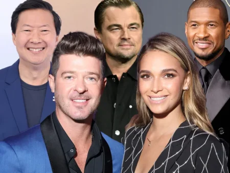 robin thicke, april love geary