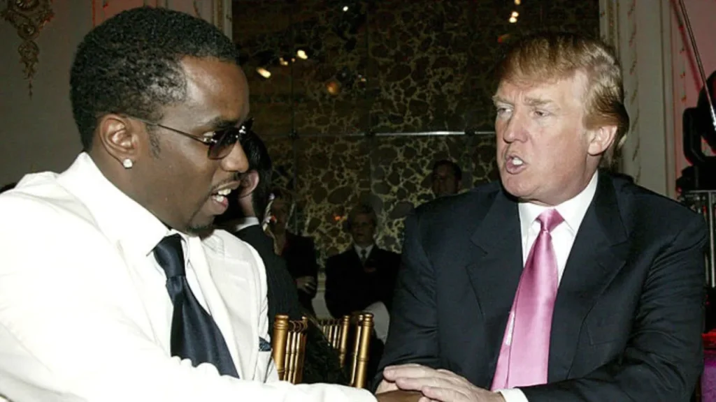 sean p. diddy combs donald trump and melania trump