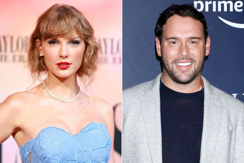 taylor swift and scooter braun