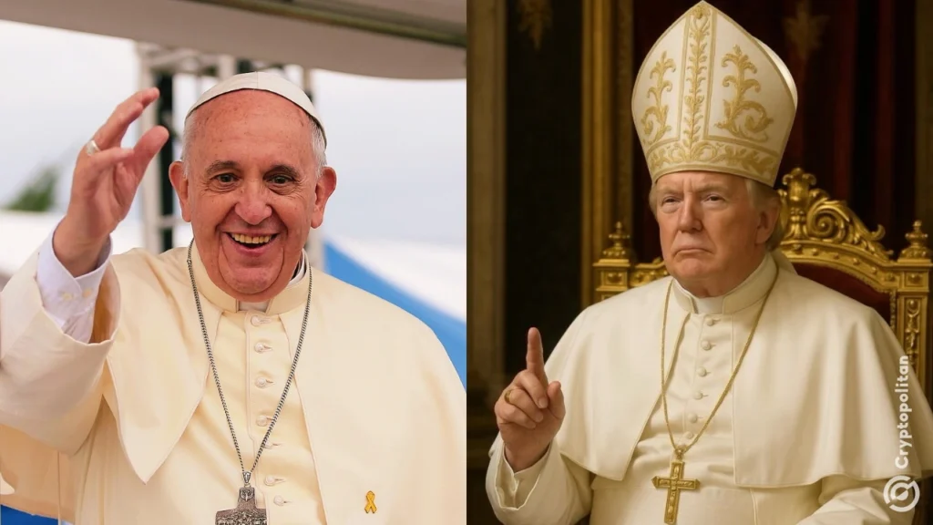 trump AI pope