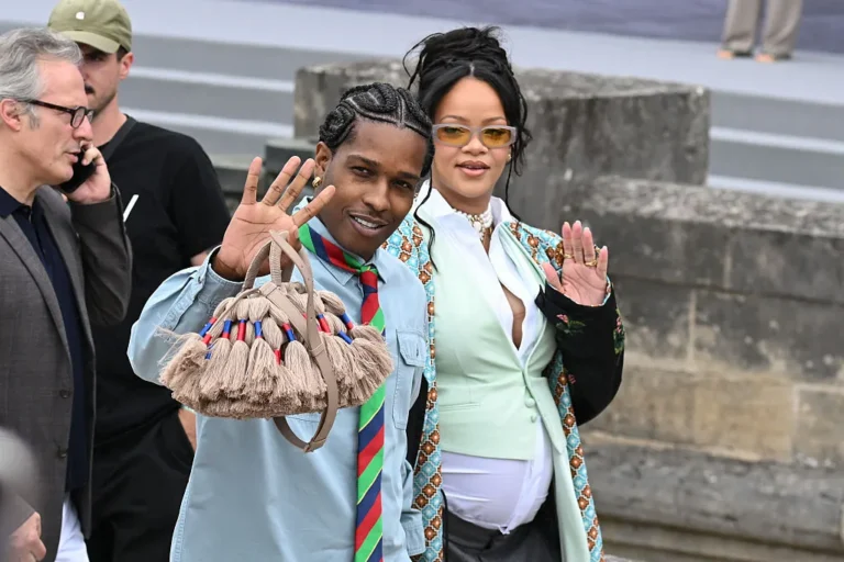 ASAP Rocky and Rihanna