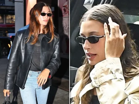 Hailey Bieber ringless