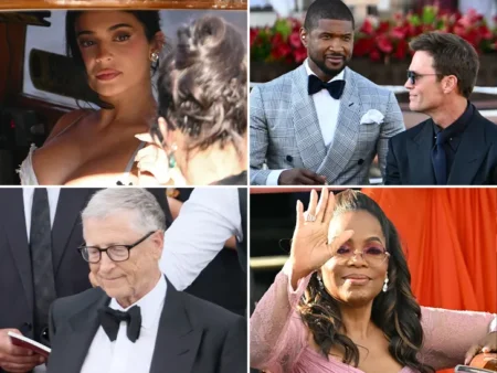 Kylie, Oprah, Usher, Gates