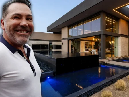 Oscar De La Hoya Lists Vegas Area Mansion
