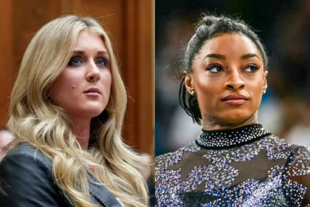 Simone Biles calls Riley Gaines