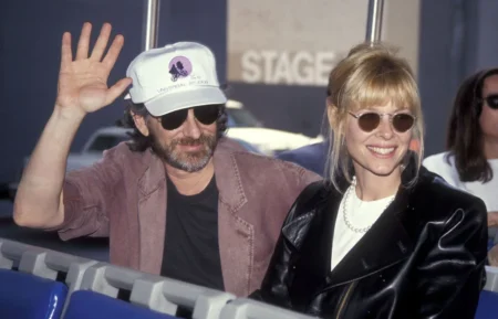 Steven Spielberg and Kate Capshaw
