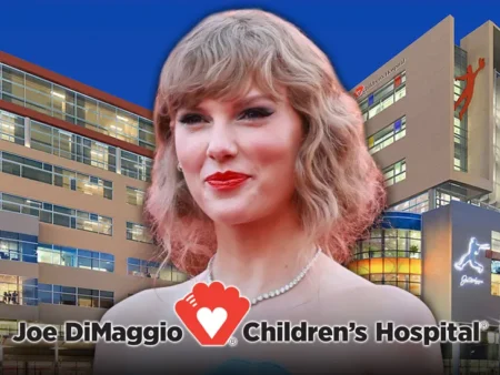 Taylor Swift Surprises Kids at Hospital