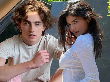 kylie jenner & timothée chalamet
