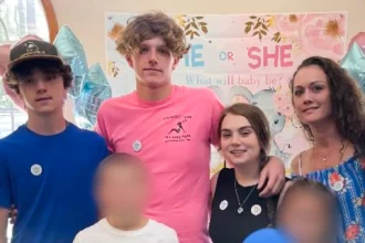 Braydon Williams, Adrianna Williams and Matthew Wilson, Cortney Rose.