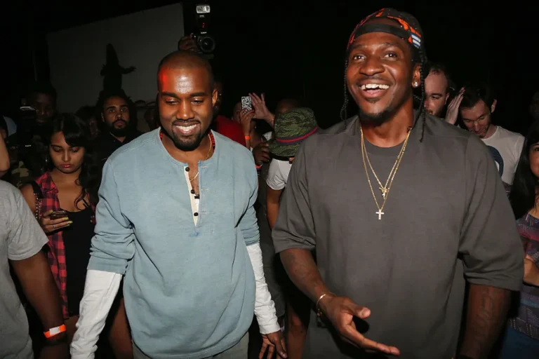 Kanye West and Pusha T