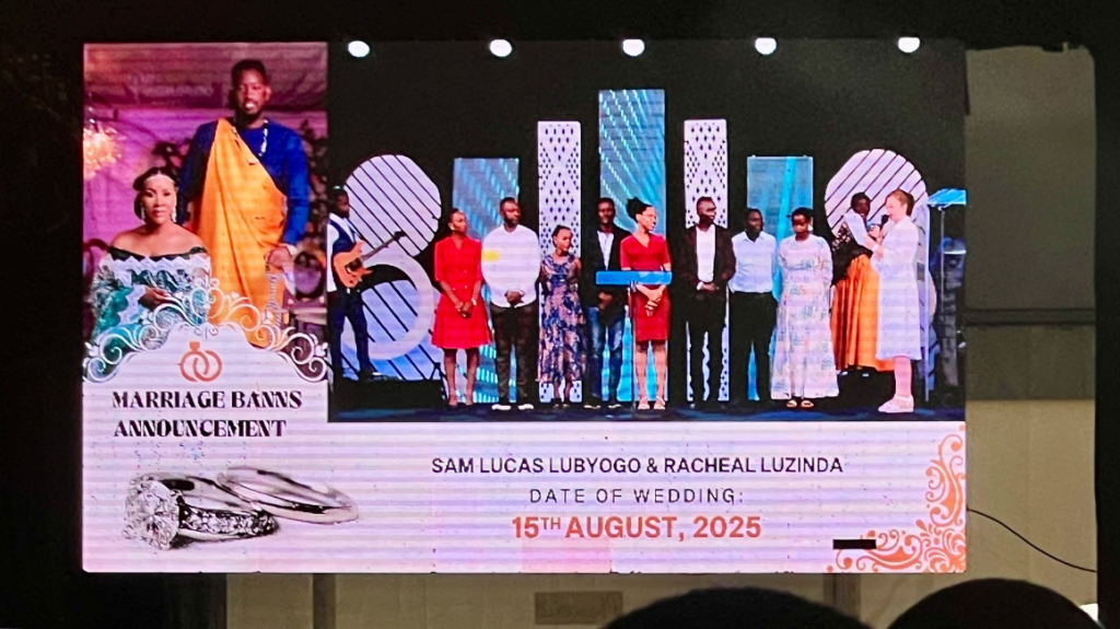 Marriage annoucement